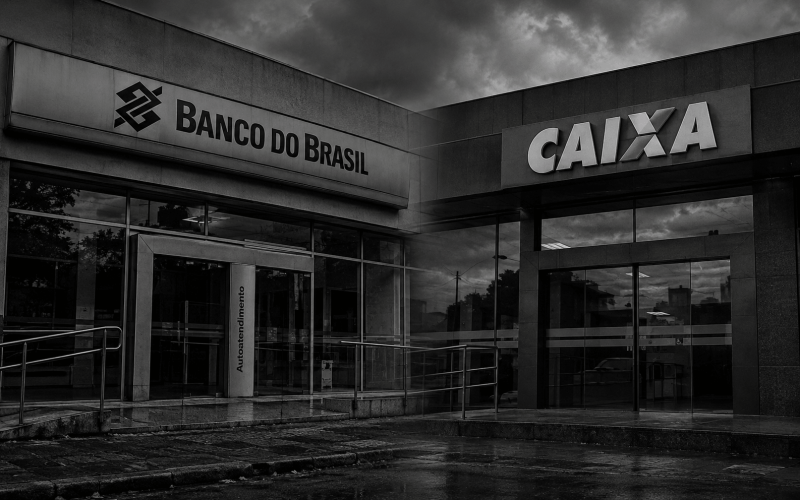 Reforma Administrativa: planos do candidato Flávio Bolsonaro ameaçam bancários de bancos públicos
